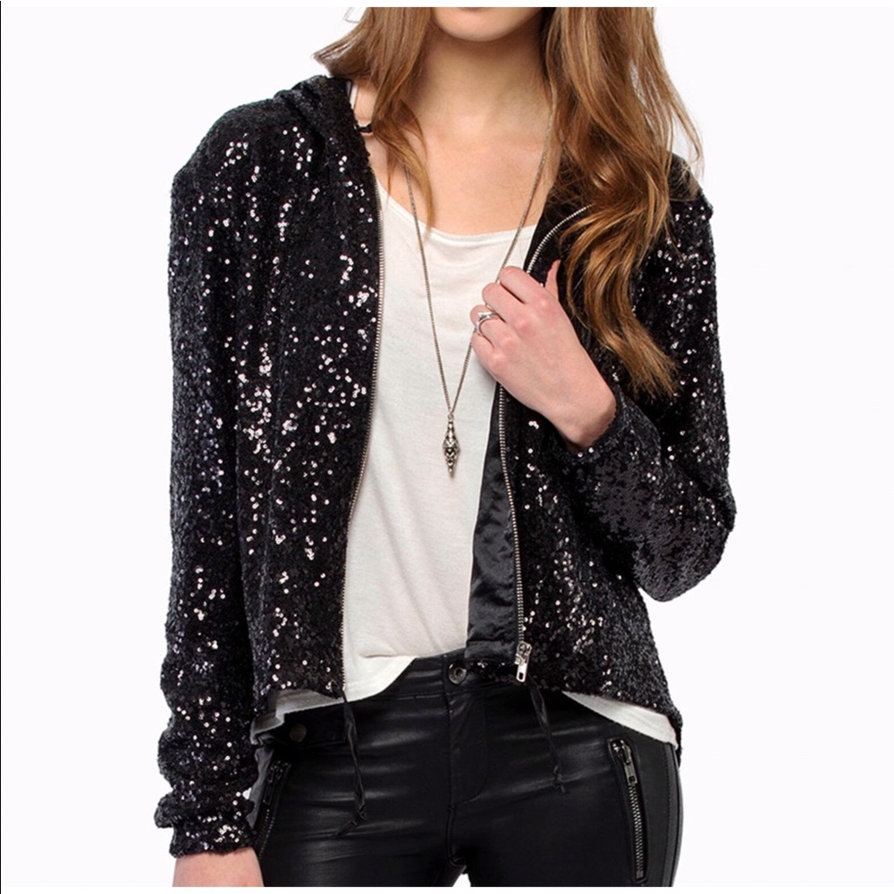 SEQUIN AND SATIN LINED - Picture 3 of 8